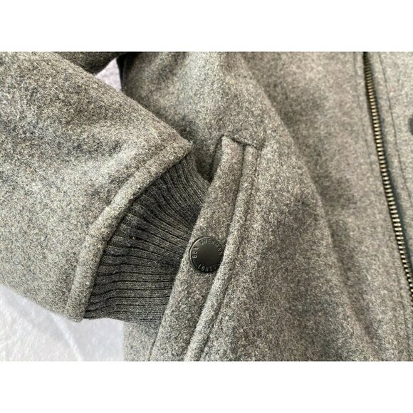 Ben Sherman bomber wool blend‎ jacket Size 5/6 - Picture 3 of 6
